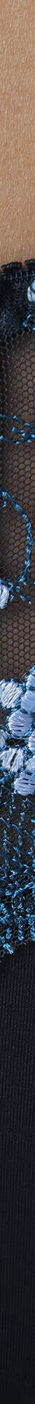 Gainette microfibre tulle brodé Caminata (marine) Gainette microfibre tulle brodé Caminata (marine)
